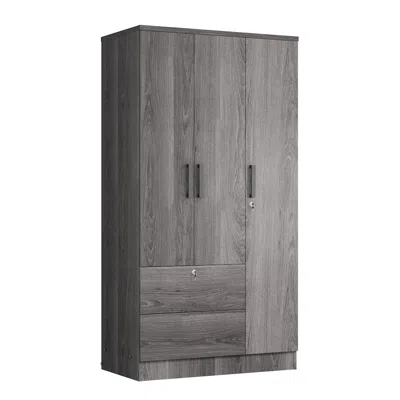 Woodpeckers Furniture And Mattress Symphony Wardrobe Closet With Two Drawers