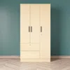 Woodpeckers Furniture And Mattress Symphony Wardrobe Closet With Two Drawers