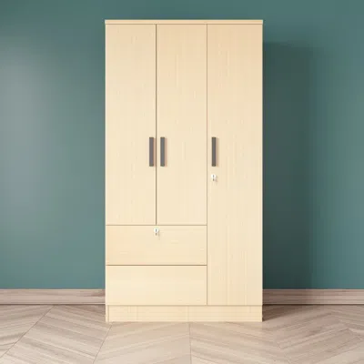 Woodpeckers Furniture And Mattress Symphony Wardrobe Closet With Two Drawers