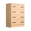 Woodpeckers Furniture And Mattress Wpfurniture 4 Drawer Chest Wooden Dresser With Lock (beech)