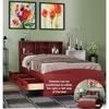 Woodpecker's Inc Captain Bed With 3 Drawers And Bookcase Headboard