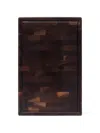 Woodsea Check-pattern Chopping Board In Brown