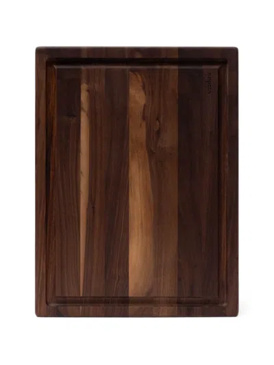 Woodsea Logo-engraved Chopping Board In Multi