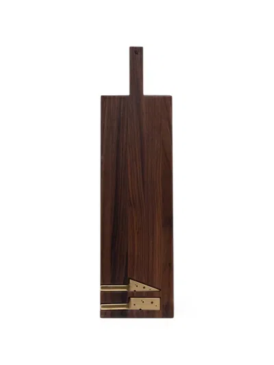 Woodsea Wood Cheese Board Set (set Of Three) In Brown