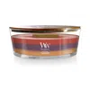 Woodwick Autumn Harvest Trilogy  Ellipse Trilogy Candle, 16 oz