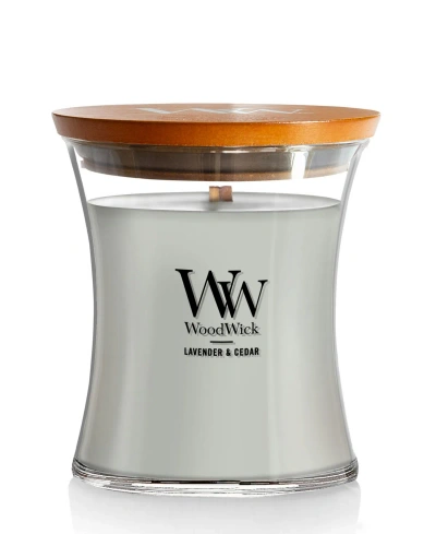 Woodwick Candle Woodwick Lavender Cedar Medium Hourglass Candle, 9.7 oz