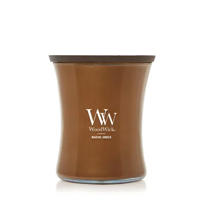 Woodwick Marine Amber  Precious Metals Medium Hourglass Candle, 9.7 Oz20.00