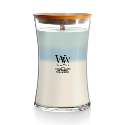 Woodwick Oceanic Trilogy  Large Hourglass Trilogy Candle, 215 oz