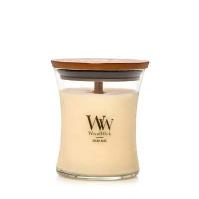 Woodwick Solar Haze  Medium Hourglass Candle, 9.7 Oz, Large