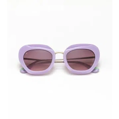 Woodys Barcelona Greta Sunglasses 03 In Purple