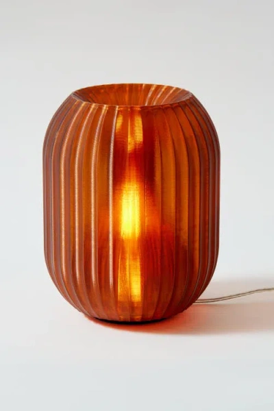Wooj Design Allium Lamp In Orange
