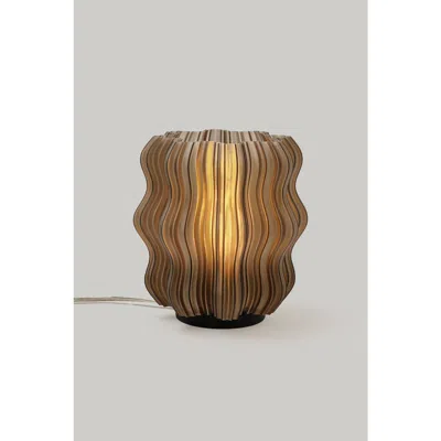 Wooj Design Mini Wavy Lamp In Gray