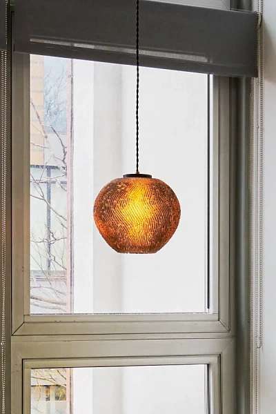 Wooj Design The Coral Pendant Light In Smoke At Urban Outfitters