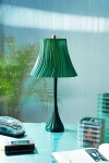 Wooj Design The Pleat Table Lamp In Emerald At Urban Outfitters