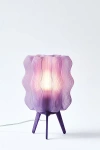 Wooj Design The Wavy Lamp In Lavender At Urban Outfitters In Purple