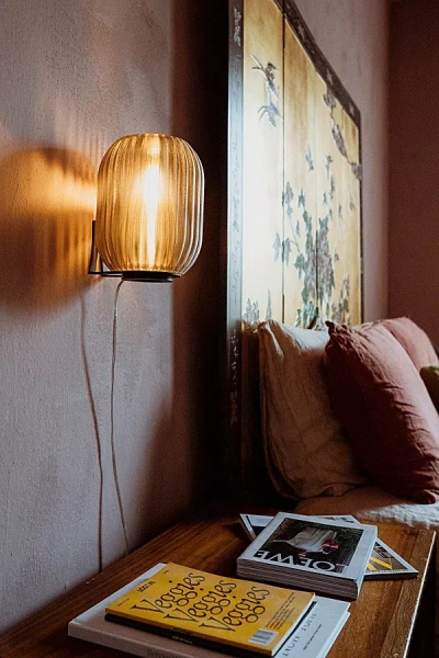Wooj Design X Christopher Merchant Allium Sconce In Grey At Urban Outfitters In Yellow