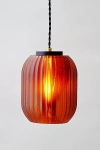 Wooj Design X Christopher Merchant The Allium Pendant Light In Amber At Urban Outfitters