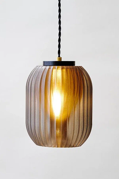 Wooj Design X Christopher Merchant The Allium Pendant Light In Smoke At Urban Outfitters
