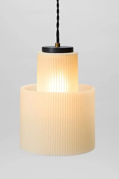 Wooj Design X Christopher Merchant The Drum Pendant Light In Natural At Urban Outfitters