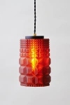 Wooj Design X Christopher Merchant The Gem Pendant Light In Amber At Urban Outfitters