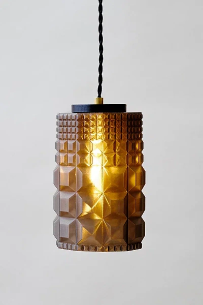 Wooj Design X Christopher Merchant The Gem Pendant Light In Smoke At Urban Outfitters