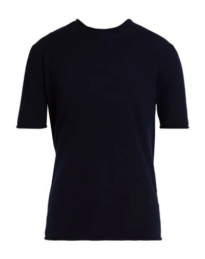 Wool & Co Man Sweater Midnight Blue Size S Merino Wool