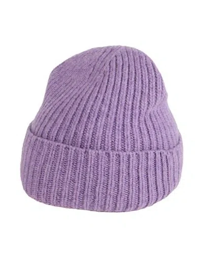 Wool & Co For Future Man Hat Lilac Size Onesize Merino Wool In Purple