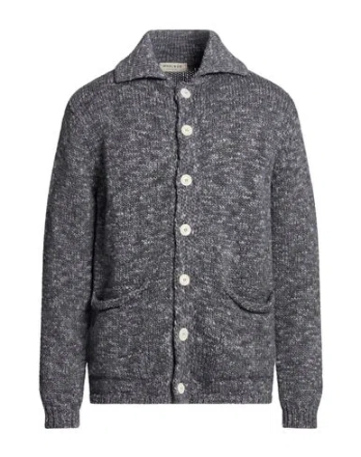 Wool & Co Man Cardigan Grey Size Xl Wool In Multi