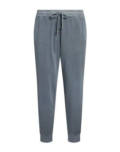 Wool & Co Man Pants Slate Blue Size M Cotton, Elastane