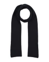 Wool & Co Man Scarf Navy Size - Virgin Wool, Cashmere In Navy