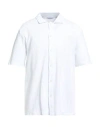 Wool & Co Man Shirt White Size Xxl Cotton