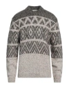 Wool & Co Man Sweater Beige Size L Acrylic, Wool, Alpaca Wool, Viscose In Beige