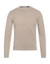 Wool & Co Man Sweater Beige Size S Cotton