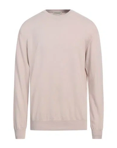 Wool & Co Man Sweater Beige Size Xxl Merino Wool, Cashmere