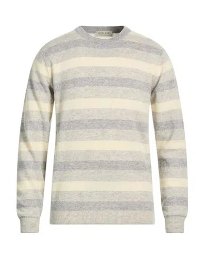 Wool & Co Man Sweater Beige Size Xxl Wool, Polyamide, Cashmere In Multi