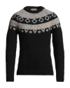 Wool & Co Man Sweater Black Size S Acrylic, Wool, Alpaca Wool, Viscose