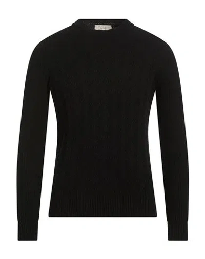 Wool & Co Man Sweater Black Size S Wool
