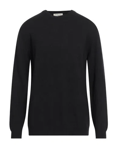 Wool & Co Man Sweater Black Size Xxl Wool, Polyamide