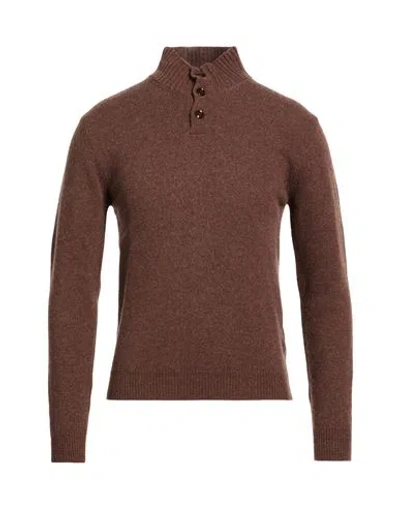 Wool & Co Man Sweater Brown Size S Wool, Polyamide