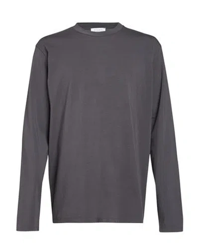 Wool & Co Man Sweater Charcoal Size Xl Cotton In Gray