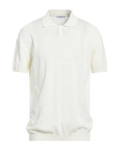 Wool & Co Man Sweater Cream Size 3xl Cotton In White