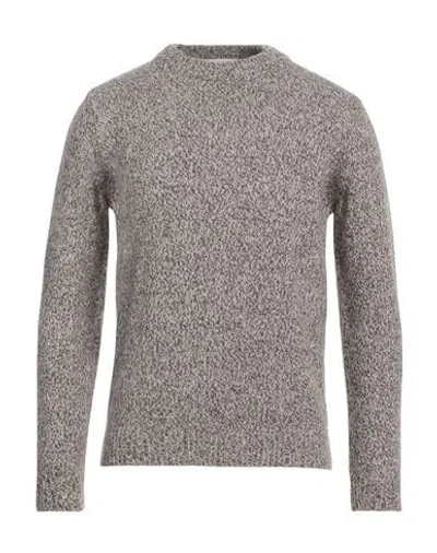 Wool & Co Man Sweater Dark Brown Size L Wool, Polyamide
