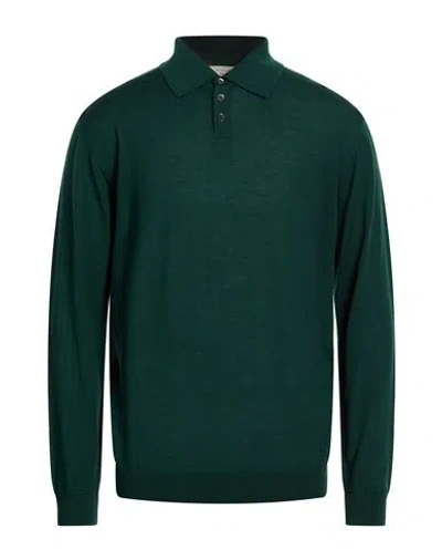 Wool & Co Man Sweater Dark Green Size 3xl Merino Wool