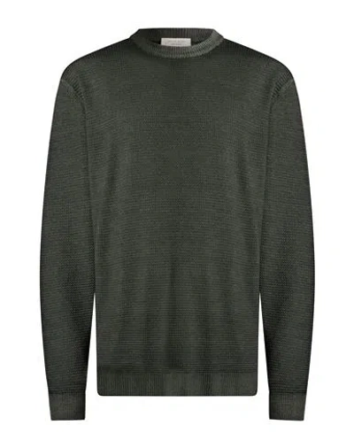 Wool & Co Man Sweater Dark Green Size Xxl Merino Wool