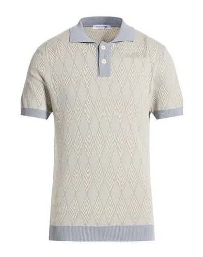 Wool & Co Man Sweater Grey Size L Cotton In Gray