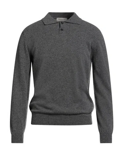 Wool & Co Man Sweater Grey Size M Merino Wool In Gray