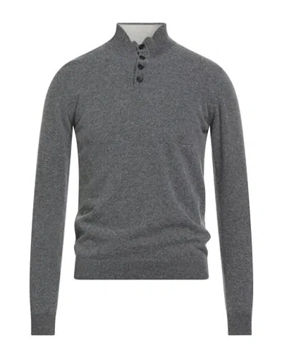 Wool & Co Man Sweater Grey Size S Merino Wool In Gray