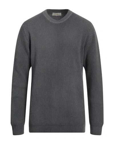 Wool & Co Man Sweater Lead Size Xxl Merino Wool
