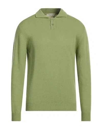 Wool & Co Man Sweater Light Green Size L Wool