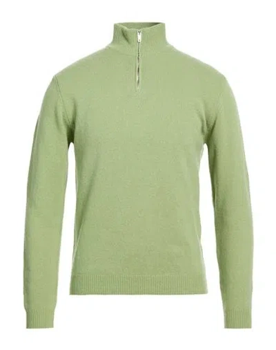 Wool & Co Man Sweater Light Green Size Xl Wool, Polyamide